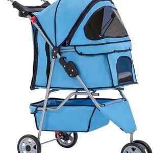 Blue Dog Stroller
